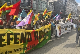 Demo in Mannheim für Rojava!